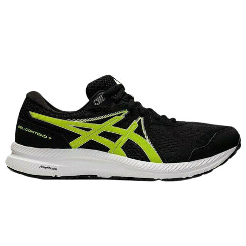 ASICS Gel Contend 7 Black Pure Silver