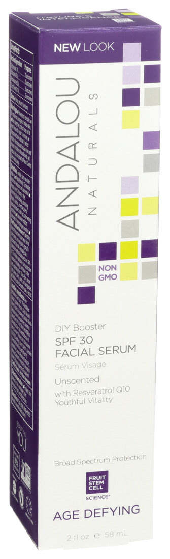 Антивозрастная сыворотка для лица Andalou Naturals Spf 30 без запаха по 1 штуке по 2 унции 4890₽