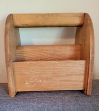 Vintage Wooden Shoe Shining Box