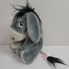 Disneyland Vintage Winnie the Pooh Eeyore Plush Toy Doll Walt Disney World