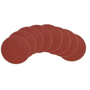 backed sandpaper assorted grits wen adhesive disc inch pack