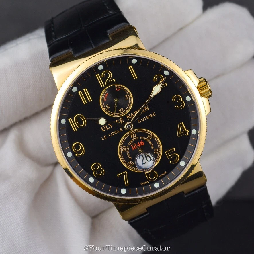 Ulysse Nardin Marine Chronometer - Rose Gold - 266-66/62 - Box  