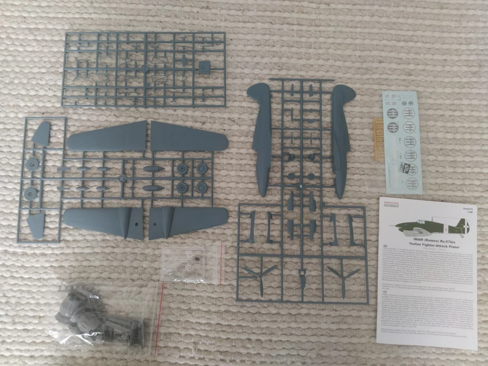 IMAM (Romeo) Ro 57 bis Italian Fighter Bomber,1:48-Special hobby(s.tracciata) - Immagine 2 di 3