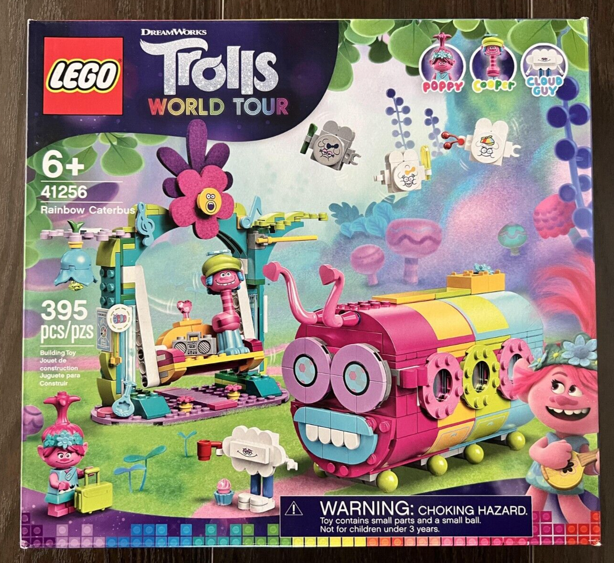 LEGO Trolls World Tour: Rainbow Caterbus (41256) New Sealed