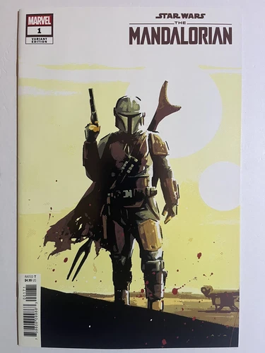 Star Wars The Mandalorian #1 1:25 Aja Variant 1st App Of Din Djarin (2022) NM