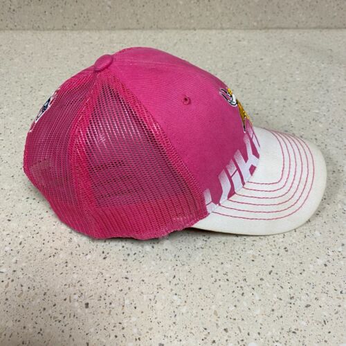 Minnesota Vikings NFL Football Reebok On Field Hat Cap Breast Cancer Snapback - Picture 2 of 6