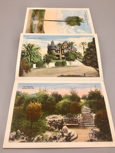 Souvenir Folder Beautiful San Diego CA Poinsettia Christmas 1915 Ephemera Nice - Picture 8 of 12