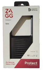 Zagg Bridgetown Slim Case for Samsung Galaxy Z Flip5 - Black