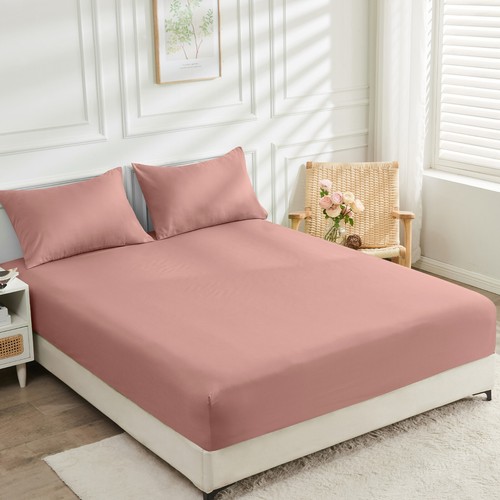 2000TC Cooling Bamboo Fitted Sheet Pillowcases Set S/D/Q/King 2025 New (No Flat) - Picture 16 of 19