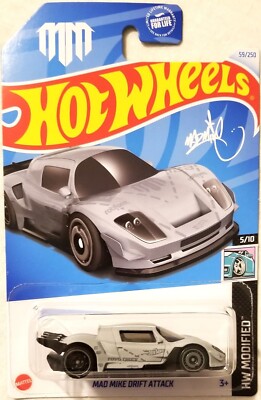 Hot Wheels - 2024 HW Modified 5/10 Mad Mike Drift Attack 59/250