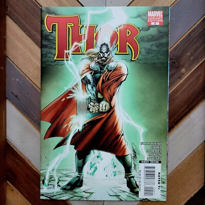 #ad THOR #5 VF Marvel 2008 First App LADY LOKI SIF J. Scott Campell 50 50 Cover $18.73