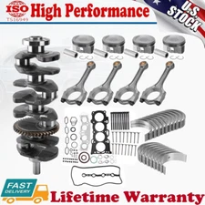 2AZ-FE 2.4L Engine Rebuild Overhaul Kit Crankshaft Rods Bearing For Toyota Camry