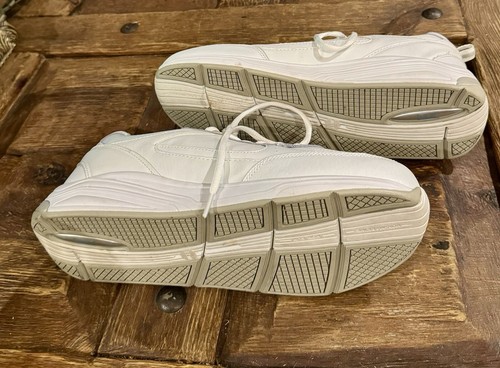 Everlast Women's White Leather Sneakers (Size 11W) EU 44 UK 9.5 NWOB - Picture 5 of 6