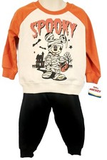 Disney Junior SIZE 2T Mickey Mouse Spooky Mummy Sweatshirt/Pants Set, NEW, NWT