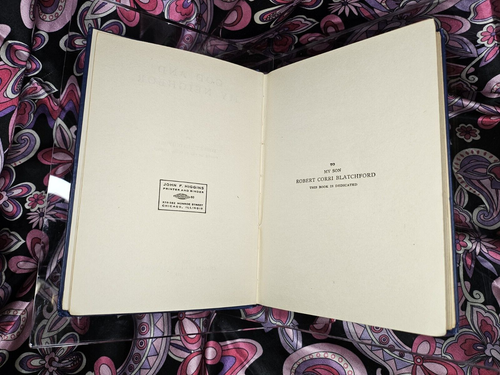 GOD AND MY NEIGHBOR Blatchford HC Rare Antique Atheist Socialist Book 1914 - Picture 13 of 22