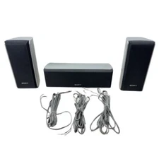 Sony SS-CNP607 SS-MSP607B Home Theater Speaker System Surround System (Set of 3)