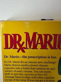 Dr. Mario Nintendo Nes Spiel UK Version verpackt mit Handbuch CIB