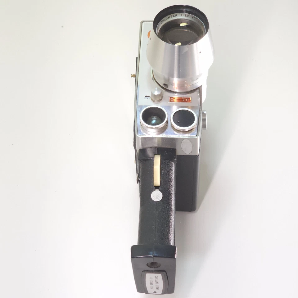 Кинокамера DeJUR Dyna-Zoom DE70 8 мм пленочная зеркальная Slo-Motion - непроверенная - Изображение 2 из 4