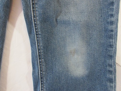 Levis 541 Men's Distressed Whisker Faded Athletic Tapered Blue Jeans W33 L29* - Picture 3 of 8