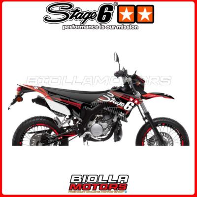 S6-058801.2/RE STAGE6 RED GRAPHICS DECO KIT YAMAHA DTX SM 50CC (FROM '03) AM6 -