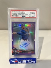 jordan groshans bowman chrome auto /250 psa 10