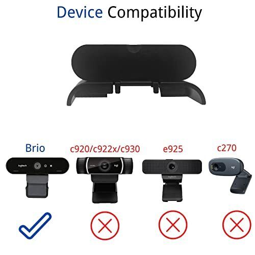 Webcam Cover Compatible with Logitech Brio 4K Webcam, Camera Lens Privacy - Picture 4 of 7