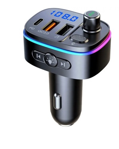 Universal Handsfre FM Transmitter Wireless Bluetooth Car Kit MP3 Adapter Charger - Bild 3 von 17