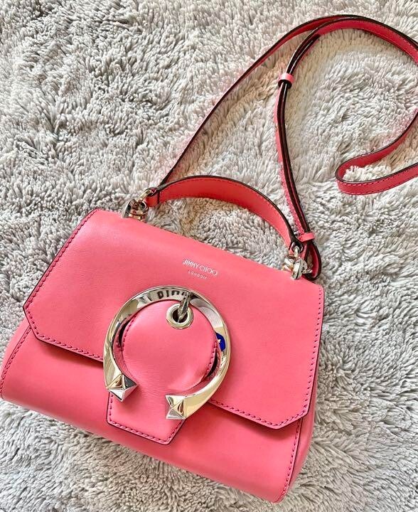 JIMMY CHOO Madeline Top Handle Shoulder Bag Cowhide | eBay JIMMY CHOO Madeline Top Handle Shoulder Bag Cowhide | eBay