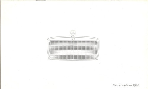 1980 Mercedes-Benz  FL Brochure 240/280/300/450+++ - Picture 1 of 2