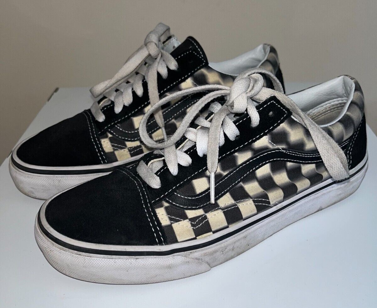Vans shoes women's size Black/White Checkered