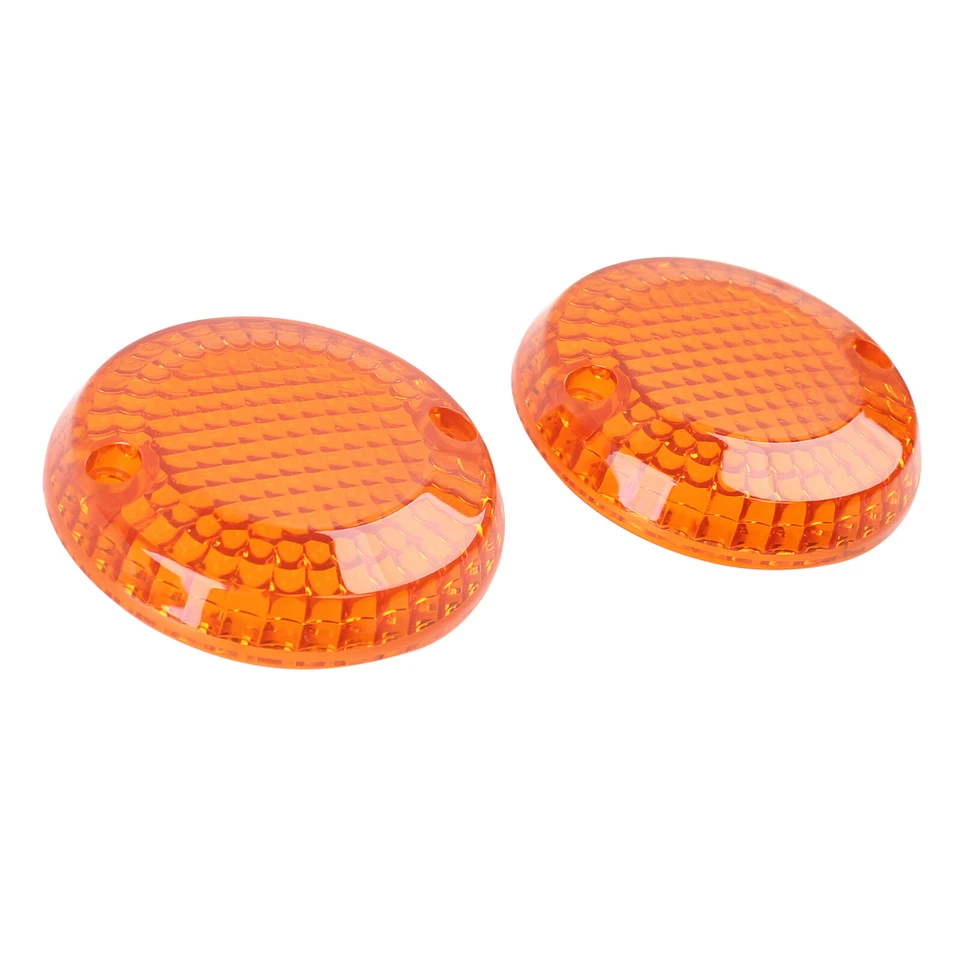 2 piezas cubiertas de lente ámbar señales de giro para Yamaha Bolt XVS950 2013-up Foto 4 de 4