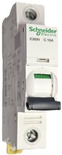Schneider Electric Acti9 IC60H C16 single pole 10kA MCB - BS60898