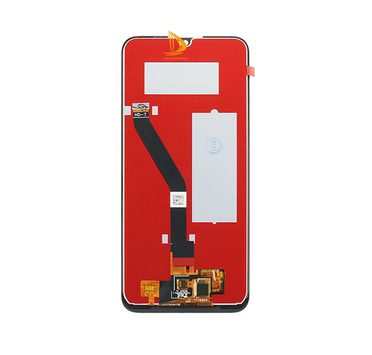 Asuwish Cover per Huawei Y6 2019/Y6s/Honor 8A con Pellicola Vetro Temperato Vetrino Magnetica Anello Supporto Resistente Protettiva Protezione Hawaii 6Y Pro 2019 JAT-L41 MRD-LX1 Custodia Case Rosso
