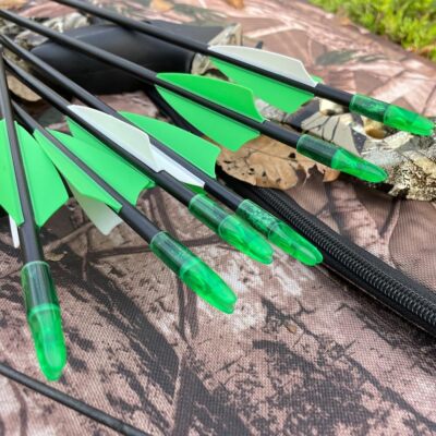 Frecce Arco In Fibra Di Vetro 31 Pollici - Spine 550, Per Arco Ricurvo E Compound - Foto 5