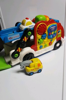 vtech go go smart wheels deluxe car carrier