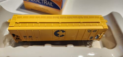 ExactRail N Scale P-S 4427 cu.ft. Grain Hopper Chessie WM #4674 - Picture 3 of 6