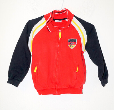 rote Sweatjacke Gr.128 Ebi&Ebi
