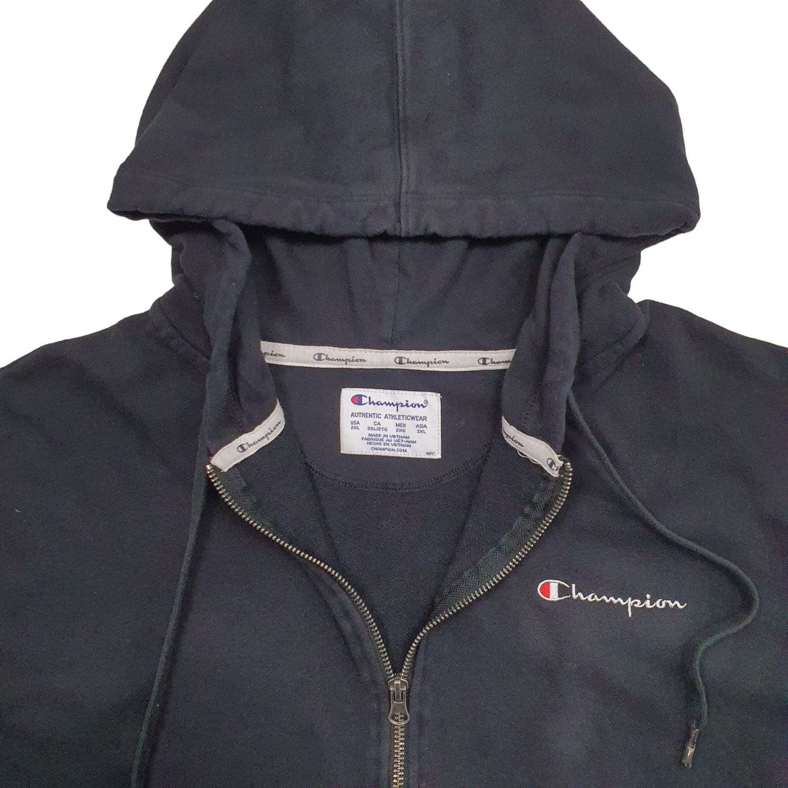 CHAMPION Hoodie Cotton Jumper Sweatshirt Womens XL image 2