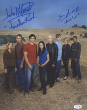 John Schneider & Sam Jones III "Smallville" AUTOGRAPH Signed 11x14 Photo ACOA