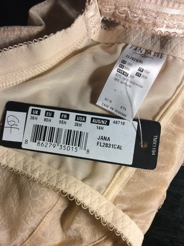 Fantasie Jana Seitenstütz-BH FL2831 Farbe Caramel Größe 36H (UK) neu mit Etikett - Bild 5 von 5