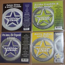 ARETHA FRANKLIN,ANITA BAKER, ETTA JAMES FRIENDS KARAOKE 4 CD G NEW IN PLASTIC