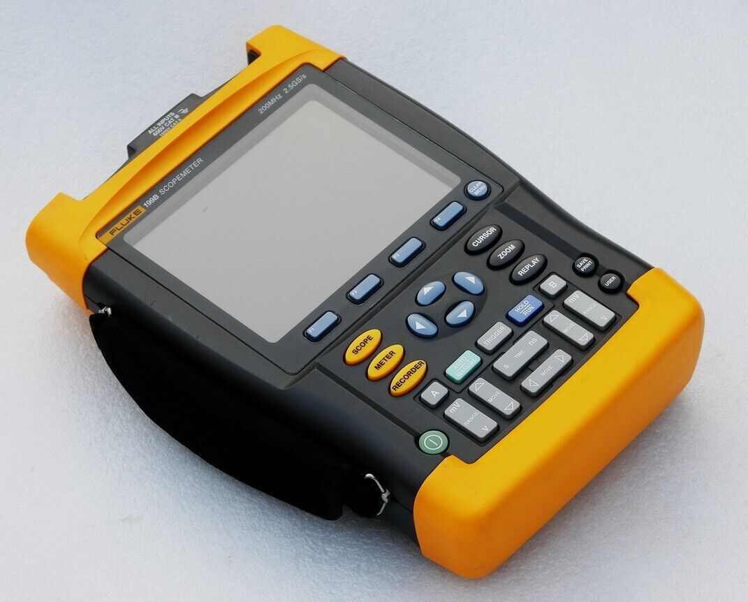FLUKE 199B HANDSCOPEMETER MIT DIGITALER ANZEIGE, 200-MHz-OSZILLOSKOP | eBay
