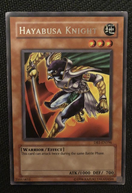 Yu-Gi-Oh! Carta Hayabusa Knight (DB1-EN196) – Dark Beginnings 1 – Attacca Due Volte Per Turno - 2