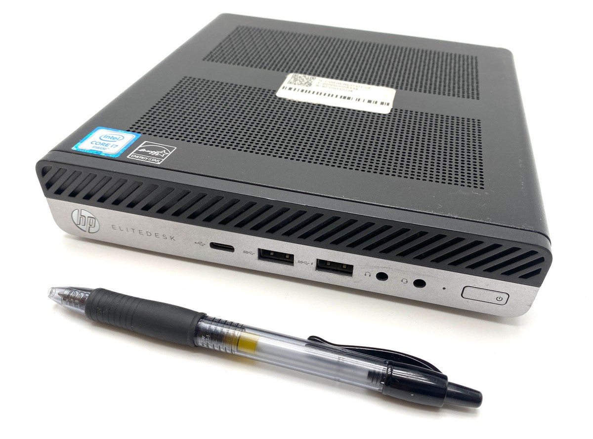 HP EliteDesk 800 G3 DM 65W i7-6700 3.40GHz 8GB 256GB SSD (DEFECT 
