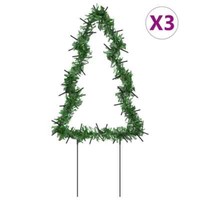 Weihnachtsbaum Gartenstecker Led Beleuchtet Weihnachtsbeleuchtung Deko Vidaxl