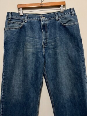 💥 Levi's Silver Tab Low And Loose Jeans Mens 38x29.5 Baggy