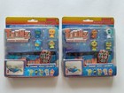 2x blister Toonz Micro Monsters Rare Toys Dracco 2010 menart mini figure robots