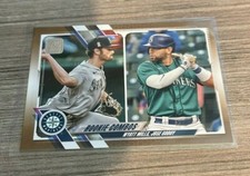 2021 Topps Update Rookie Combos Wyatt Mills Jose Goody #US80 Gold RC /2021