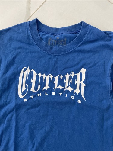Cutler Athletics Tank Top Blue Size Medium Jay Cutler Mr. Olympia Champion - 第 2/11 張圖片