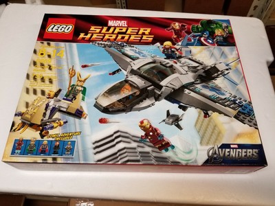 lego avengers quinjet 2012